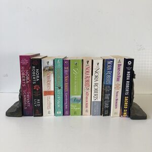 Nora Roberts Books Lot Of 11 Paperbacks Red Lily, Private Scandal, Sacred Sins